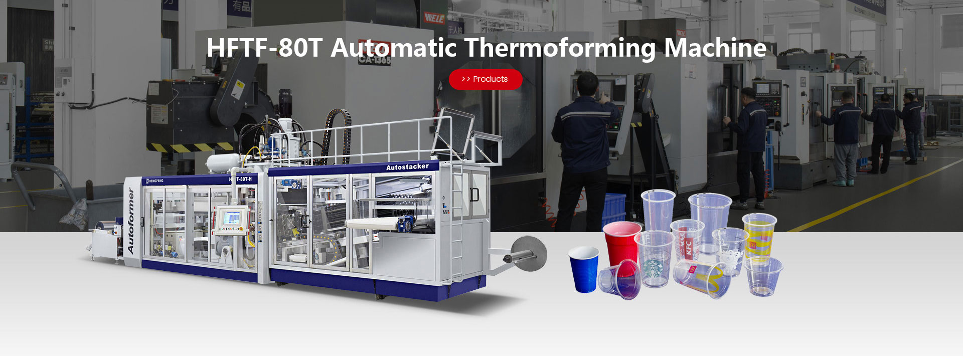 HFTF-80T Automatic Thermoforming Machine